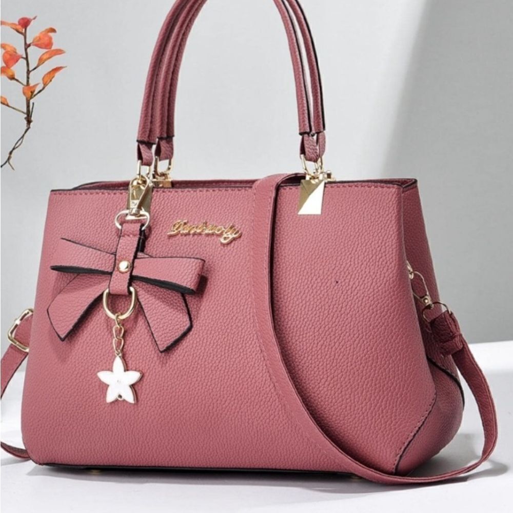 Danbaoly Convertible Small Satchel Barbiecore